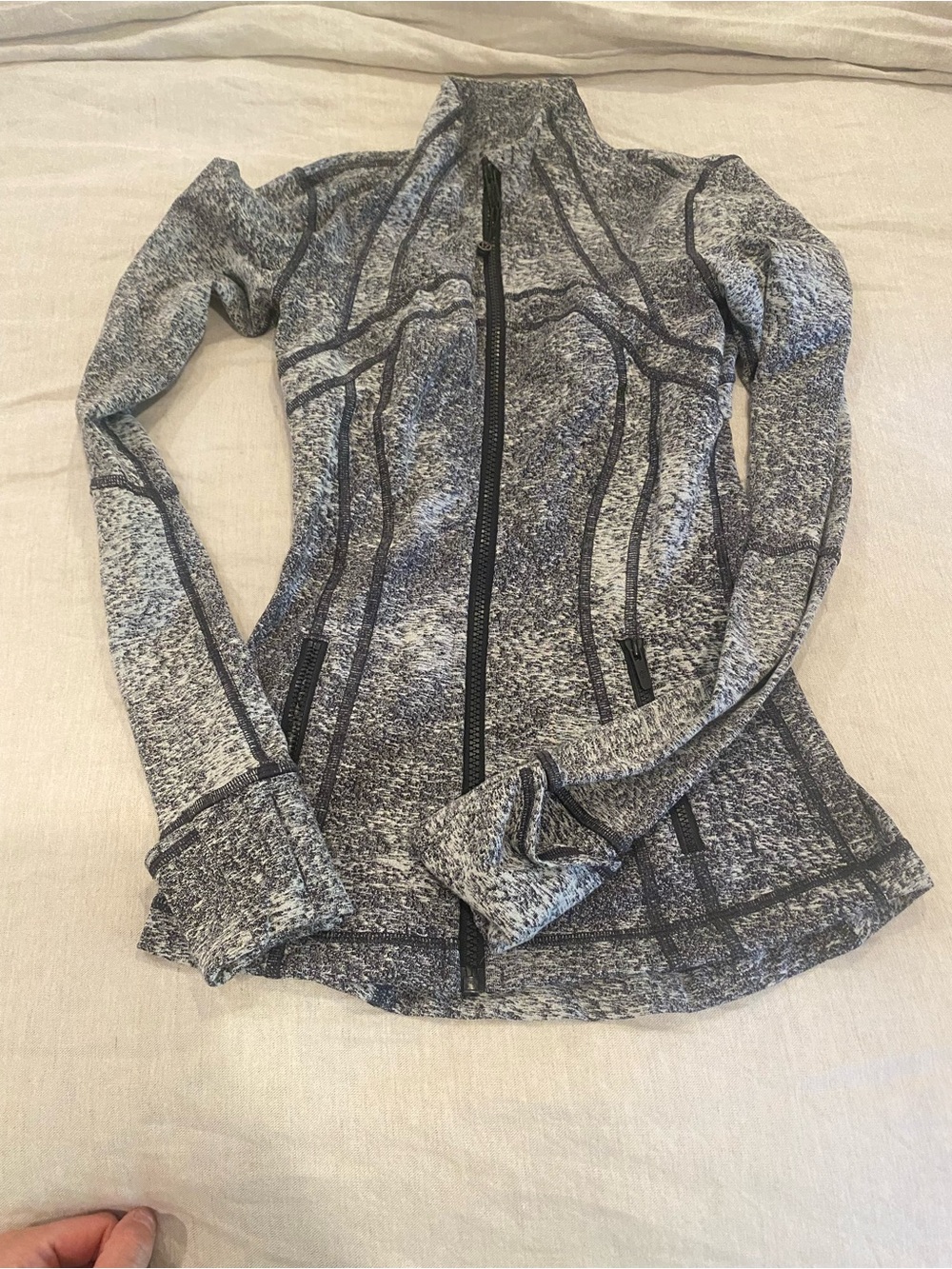 lululemon athletica Gray Space-Dye Define Jacket